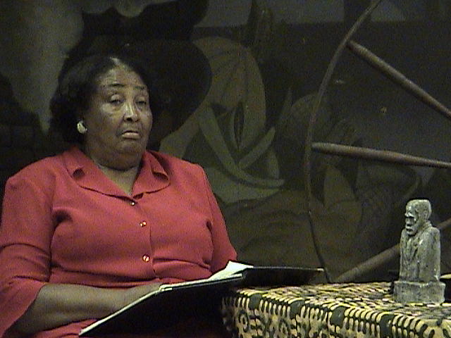 Lula Ellis, descent of Cudjoe tell FWA her story in Selma, Alabama